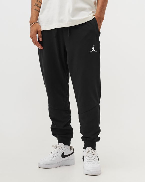 Jordan Sport Dri-FIT Crossover Fleece Pants Black - BLACK/WHITE