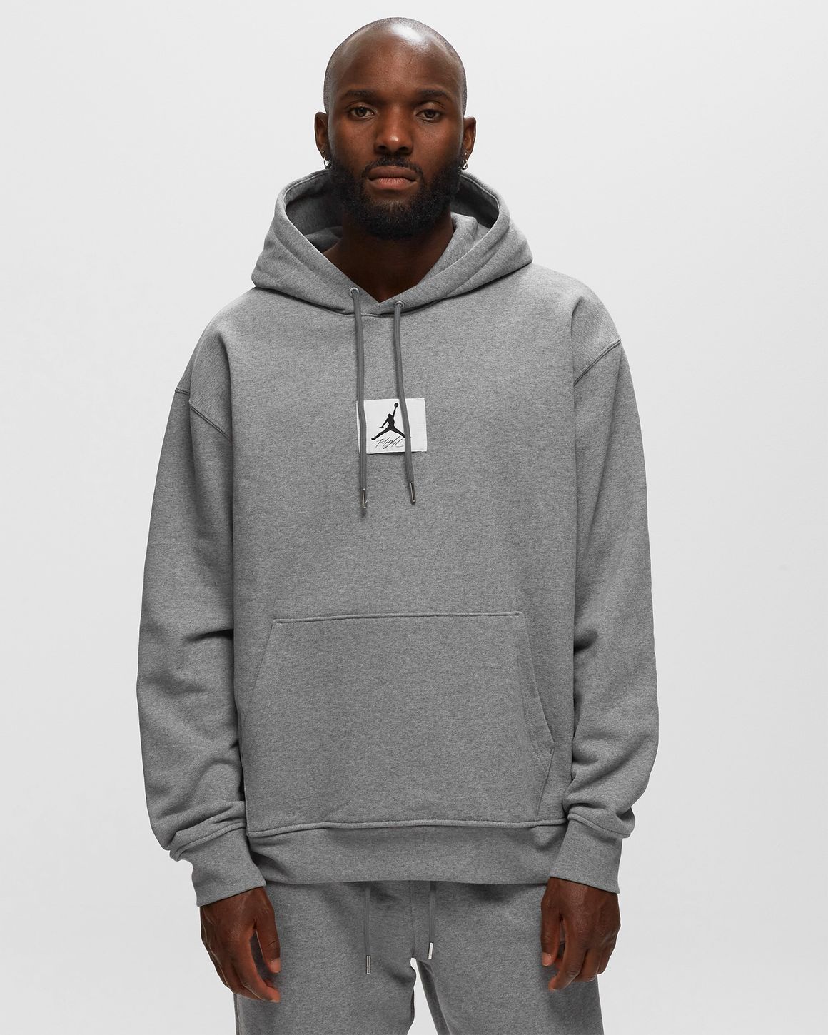 Jordan Essentials Fleece Hoodie Grey | BSTN Store