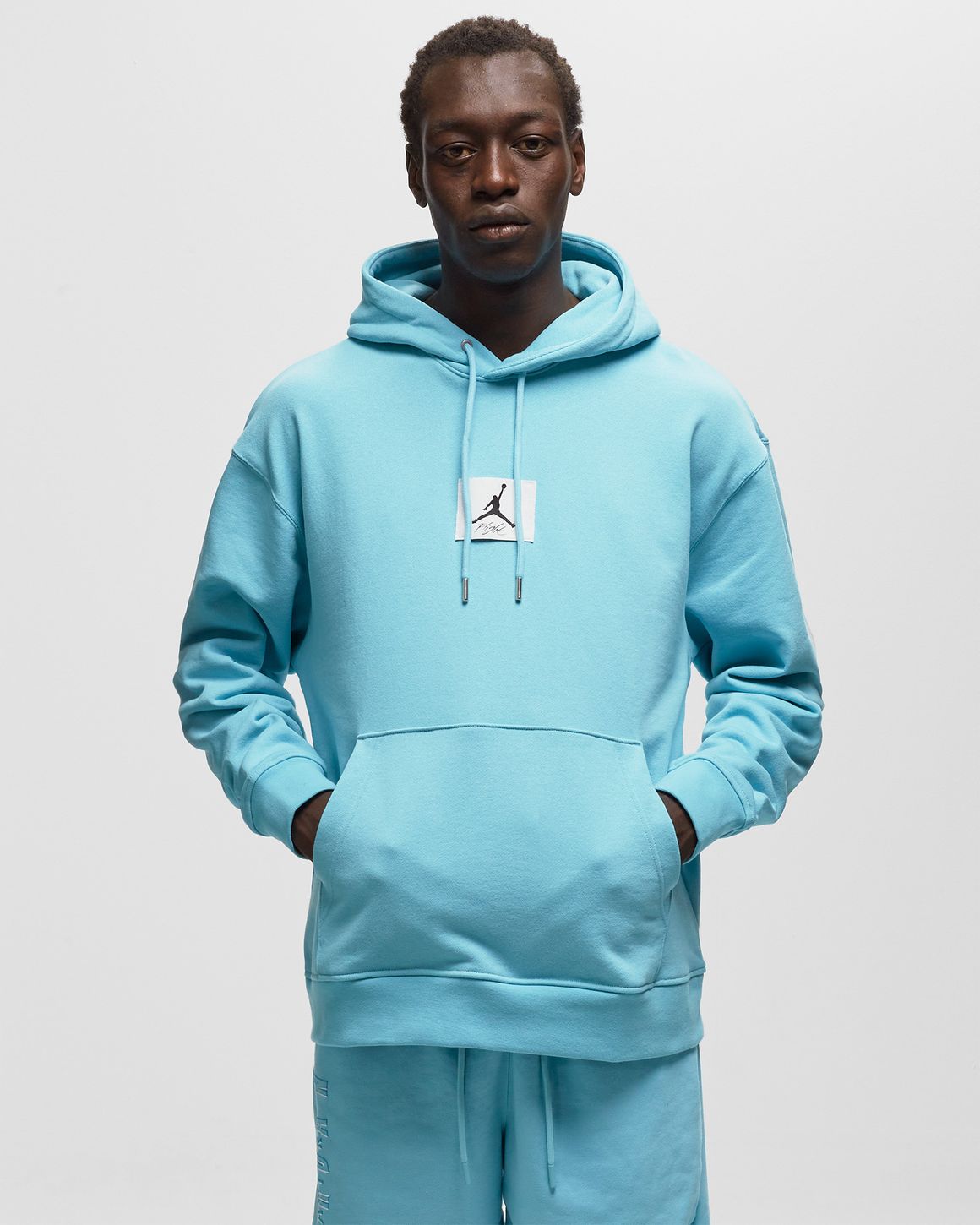 Jordan Essentials Fleece Hoodie Blue BSTN Store