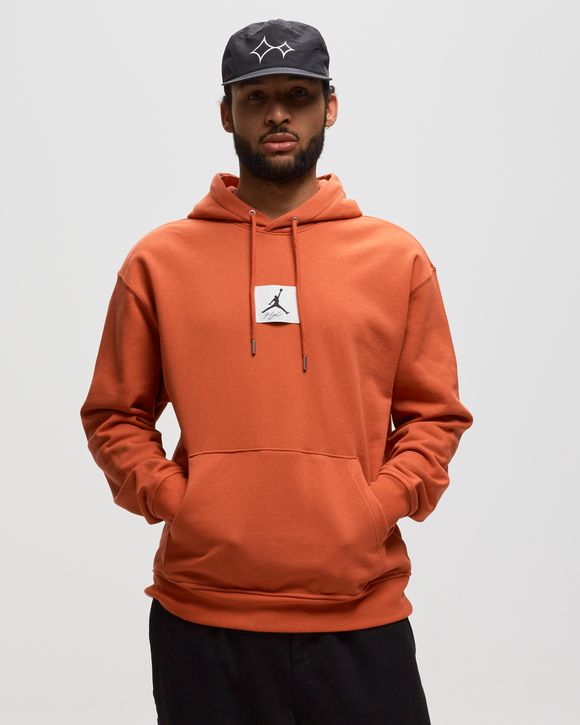 Orange store jordan hoodie