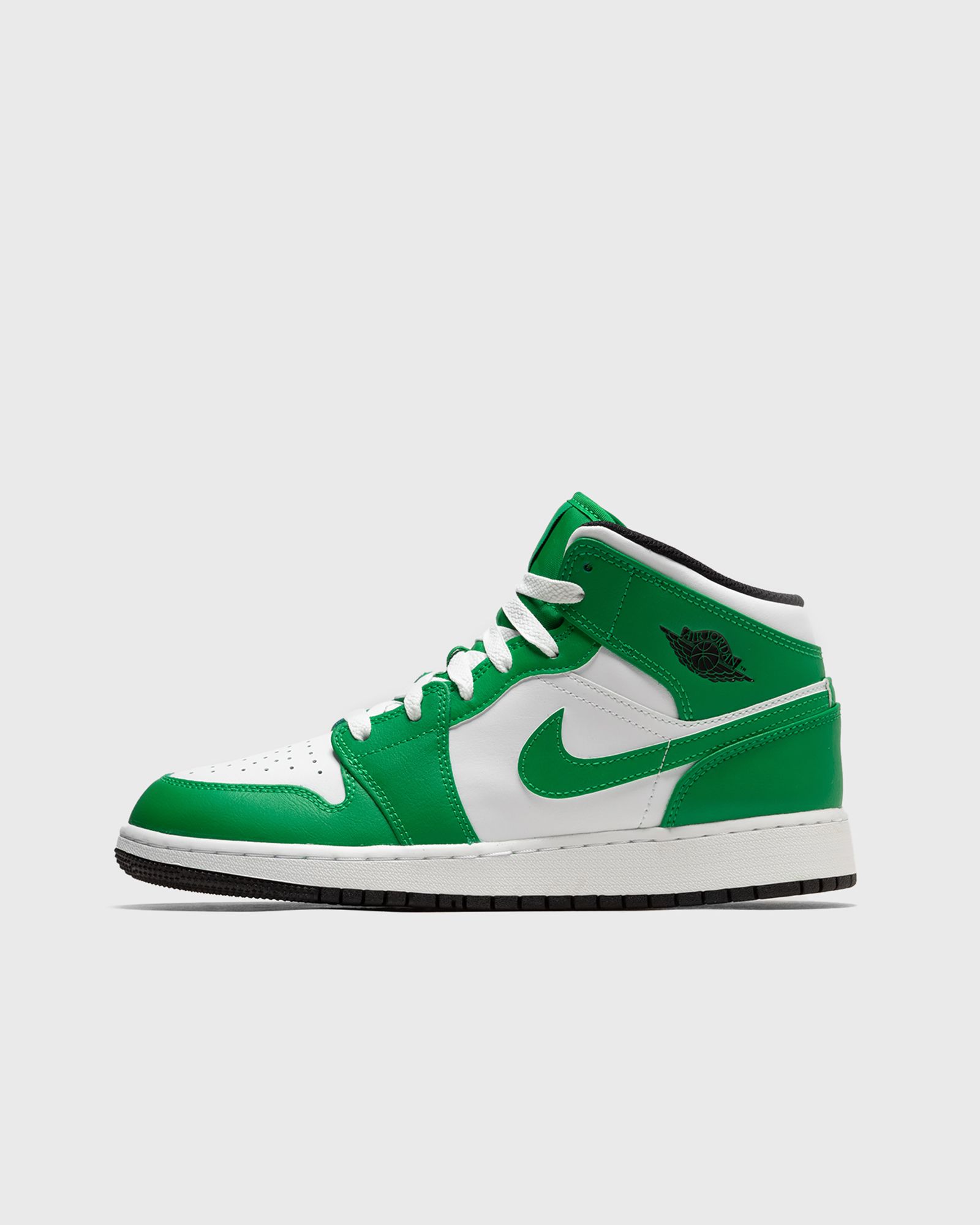 Air Jordan 1 Mid (GS) 'Lucky Green'