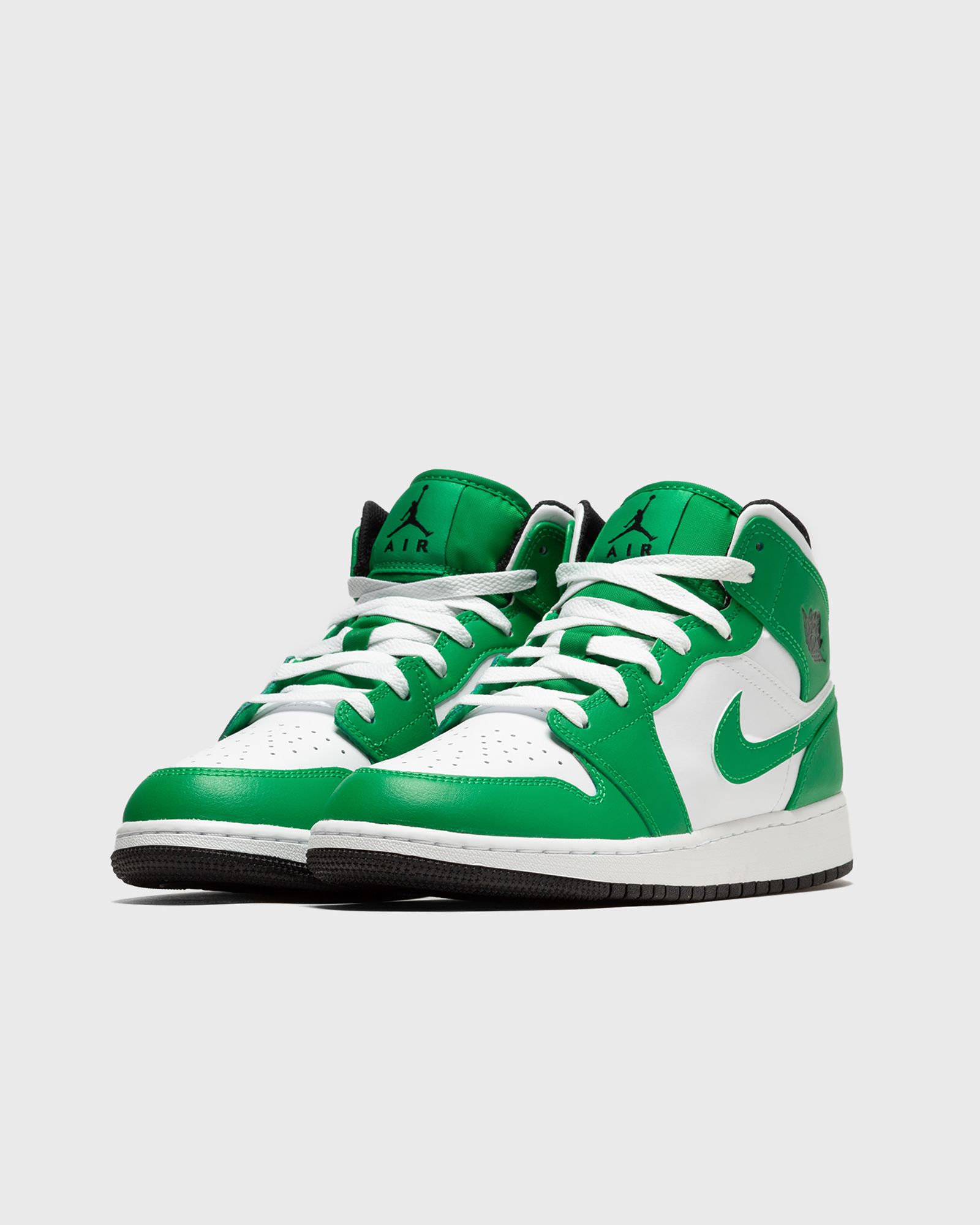 Air Jordan 1 Mid (GS) 'Lucky Green'