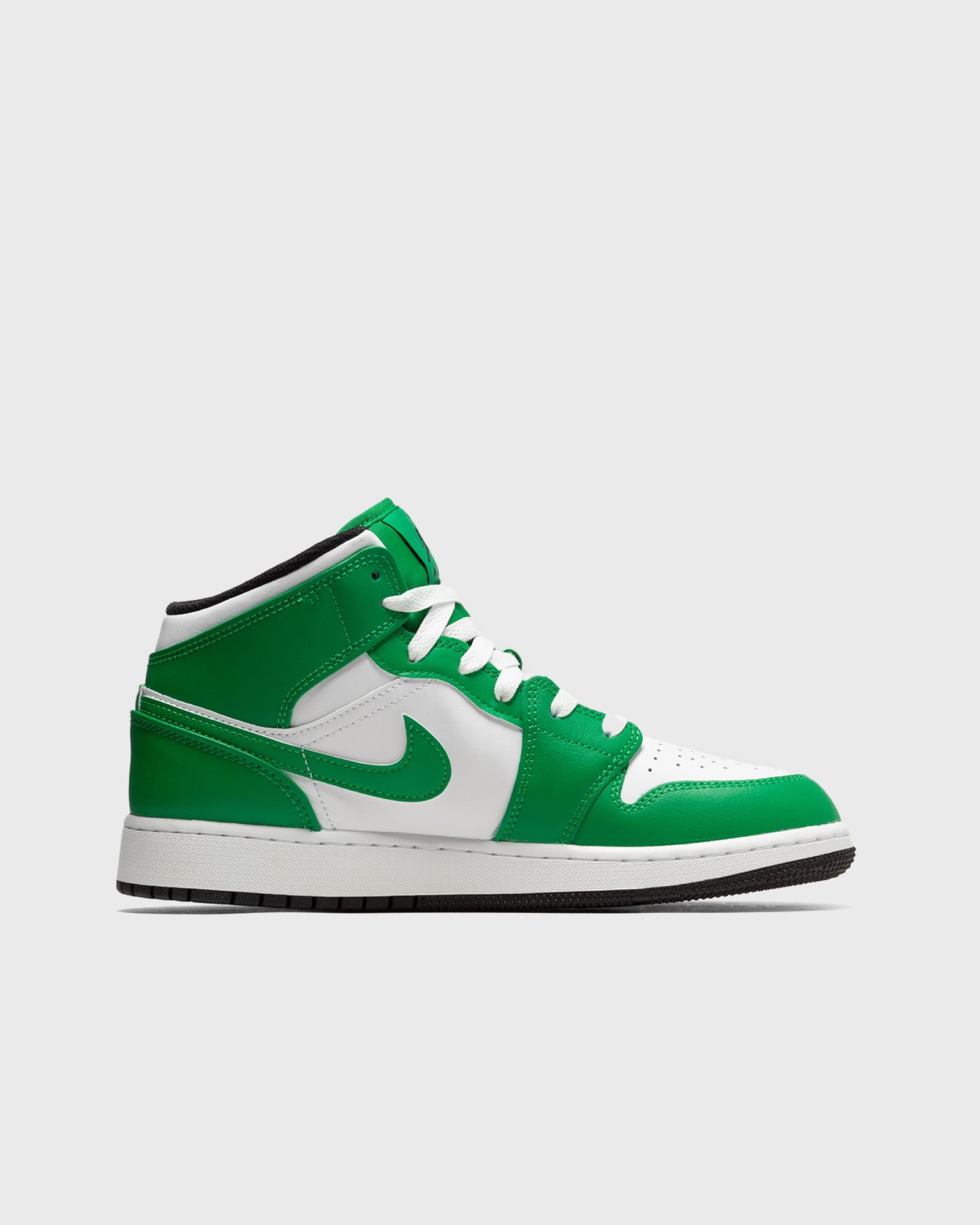 Air Jordan 1 Mid (GS) 'Lucky Green'