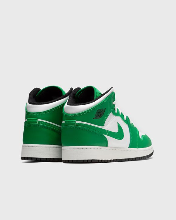 Air Jordan 1 Mid (GS) 'Lucky Green'