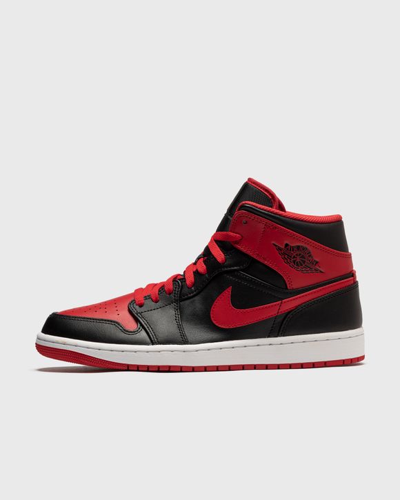 Jordan AIR JORDAN 1 MID Black Red BLACK FIRE RED WHITE