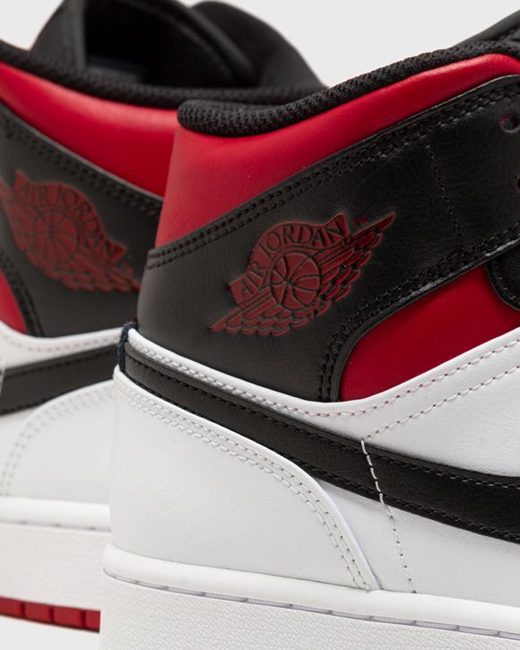 Jordan 1 cheap rood zwart wit