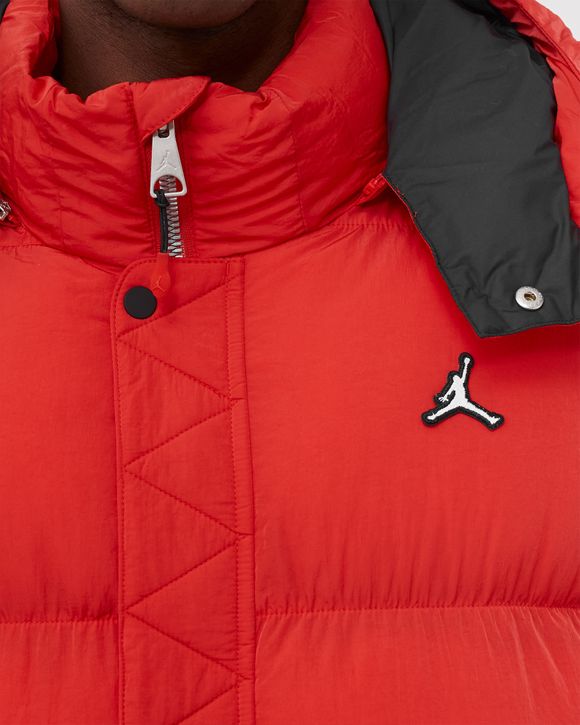 Jordan jumpman puffer on sale red