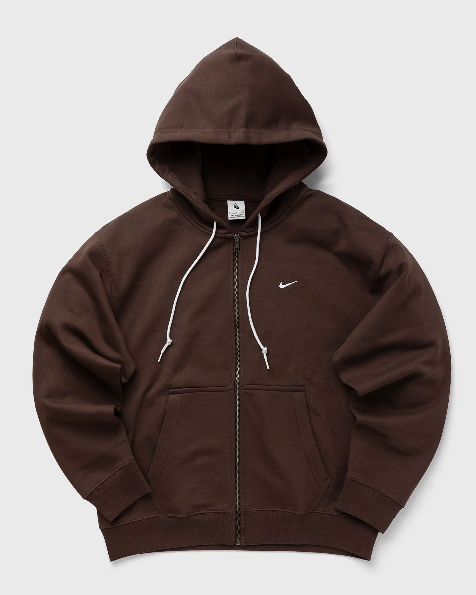 Solo Swoosh Fleece Full-Zip Hoodie