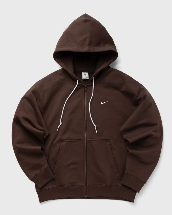 Solo Swoosh Fleece Full-Zip Hoodie