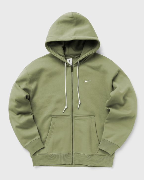 Nike Solo Swoosh Full-Zip Hoodie Green | BSTN Store