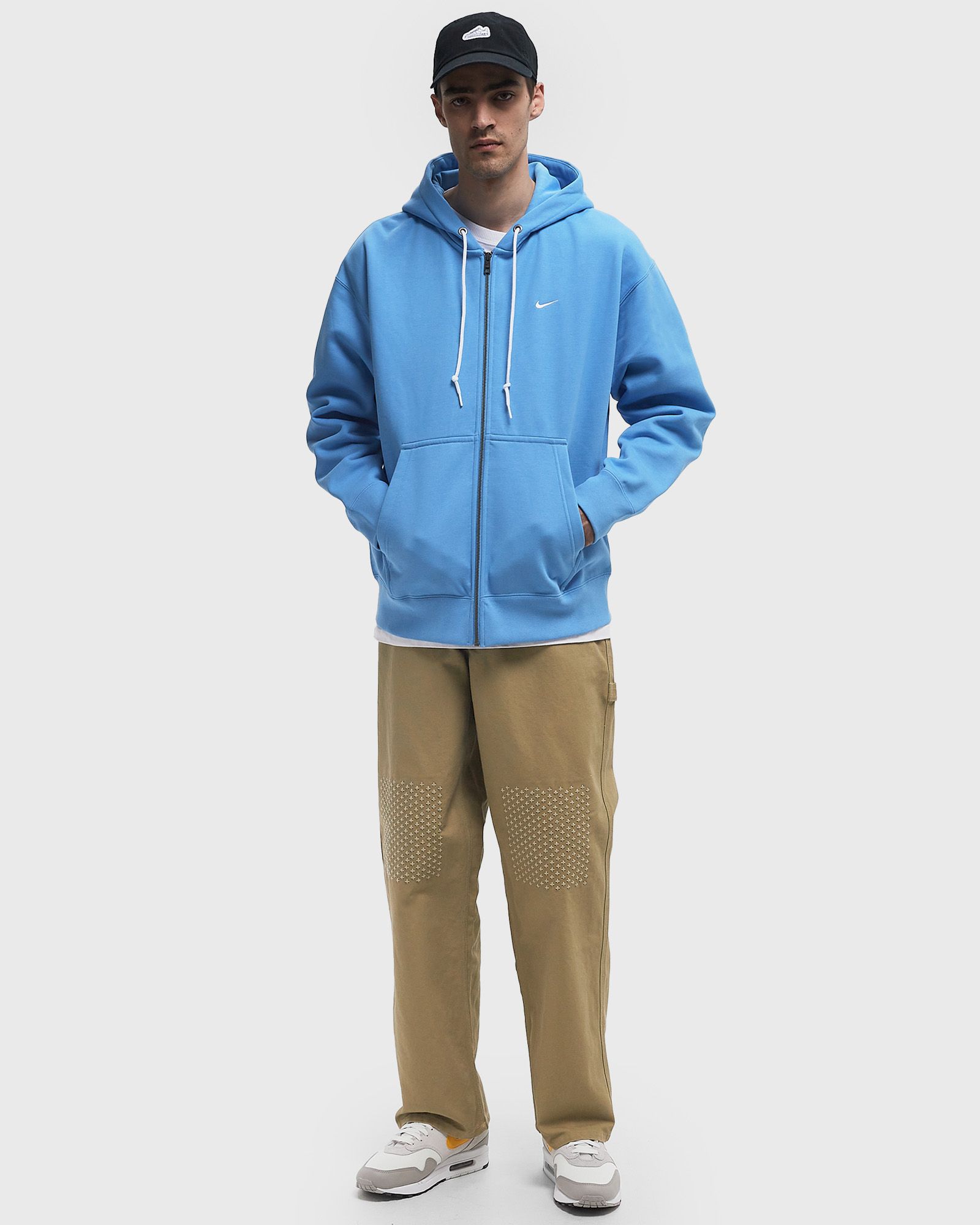 Solo Swoosh Fleece Full-Zip Hoodie