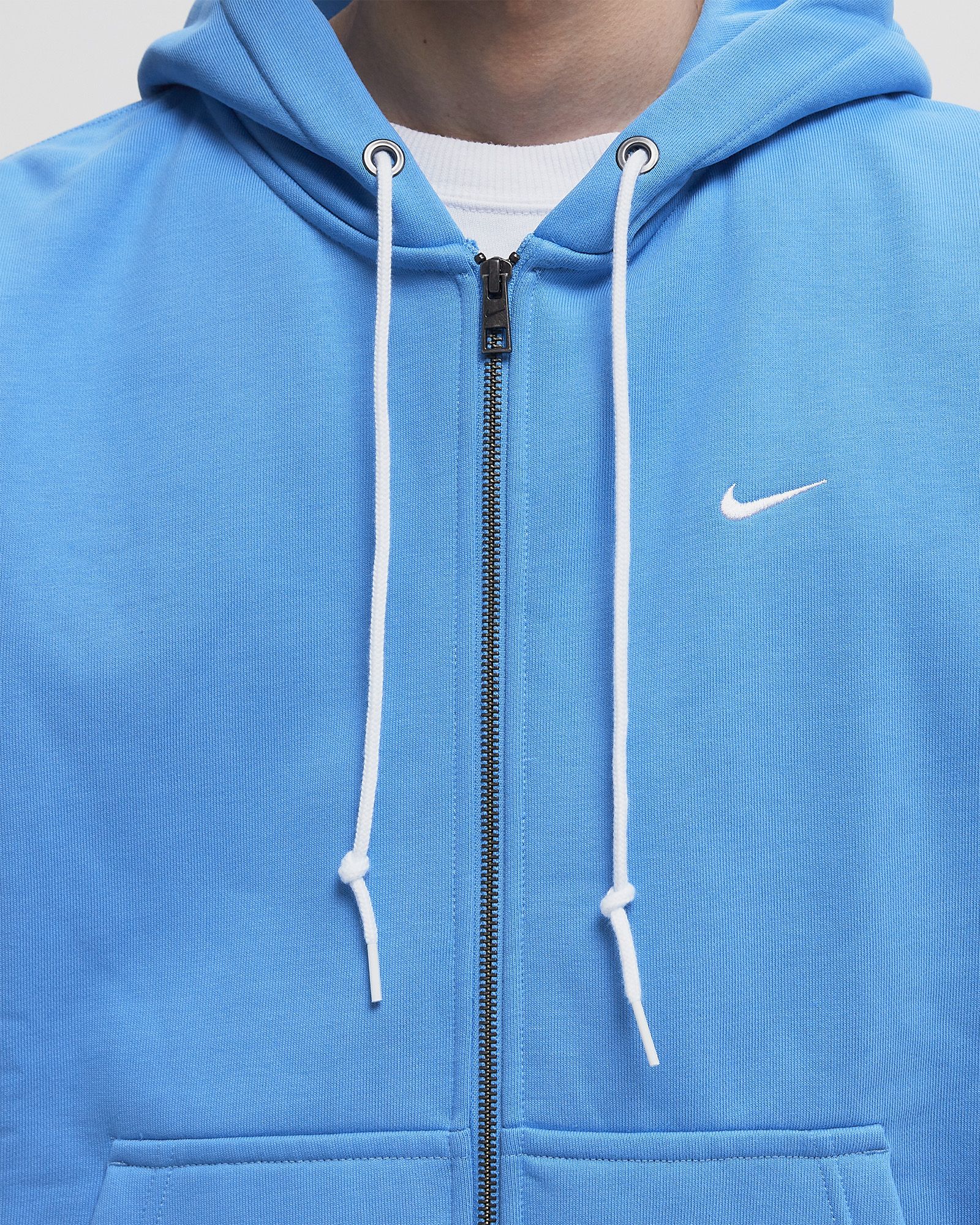 Solo Swoosh Fleece Full-Zip Hoodie