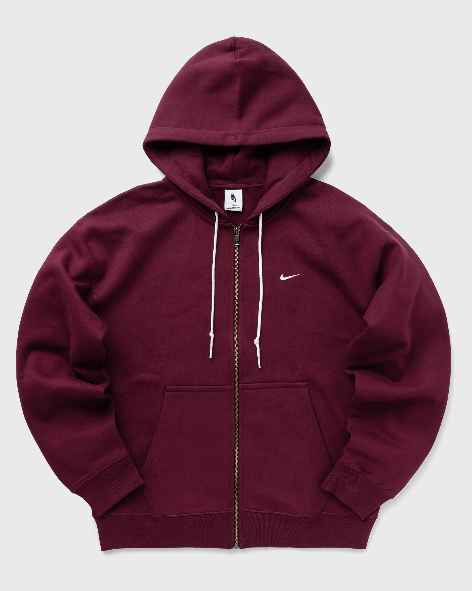 Solo Swoosh Fleece Full-Zip Hoodie