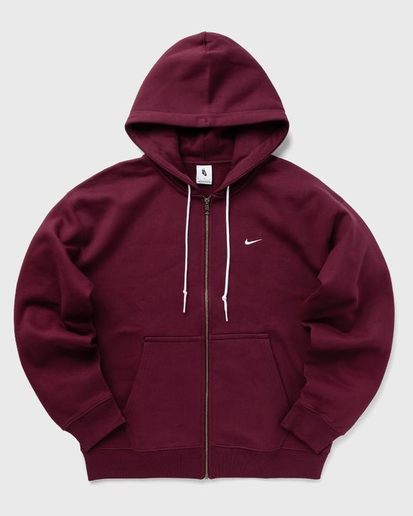 Solo Swoosh Fleece Full-Zip Hoodie