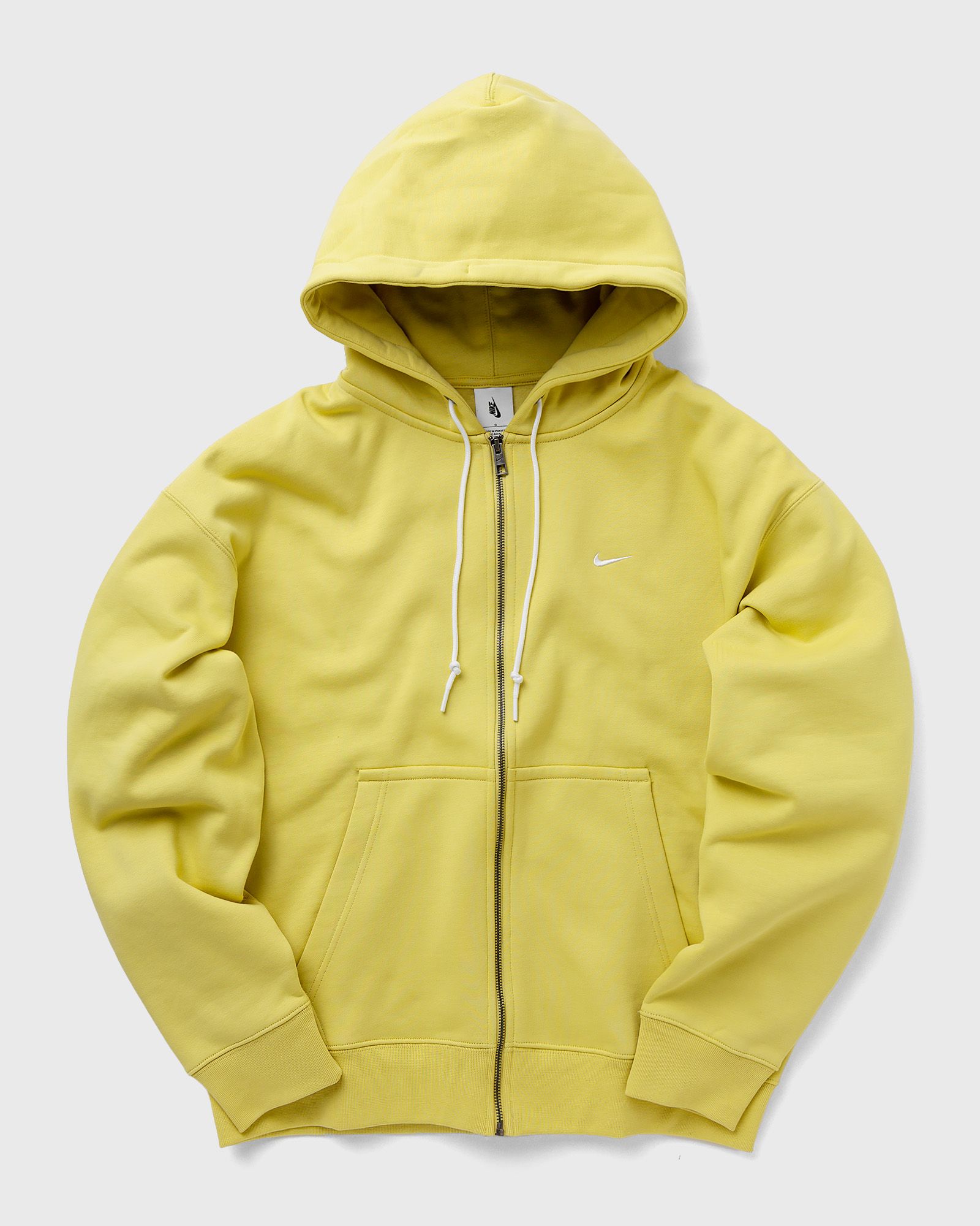 nike solo swoosh full-zip hoodie men zippers