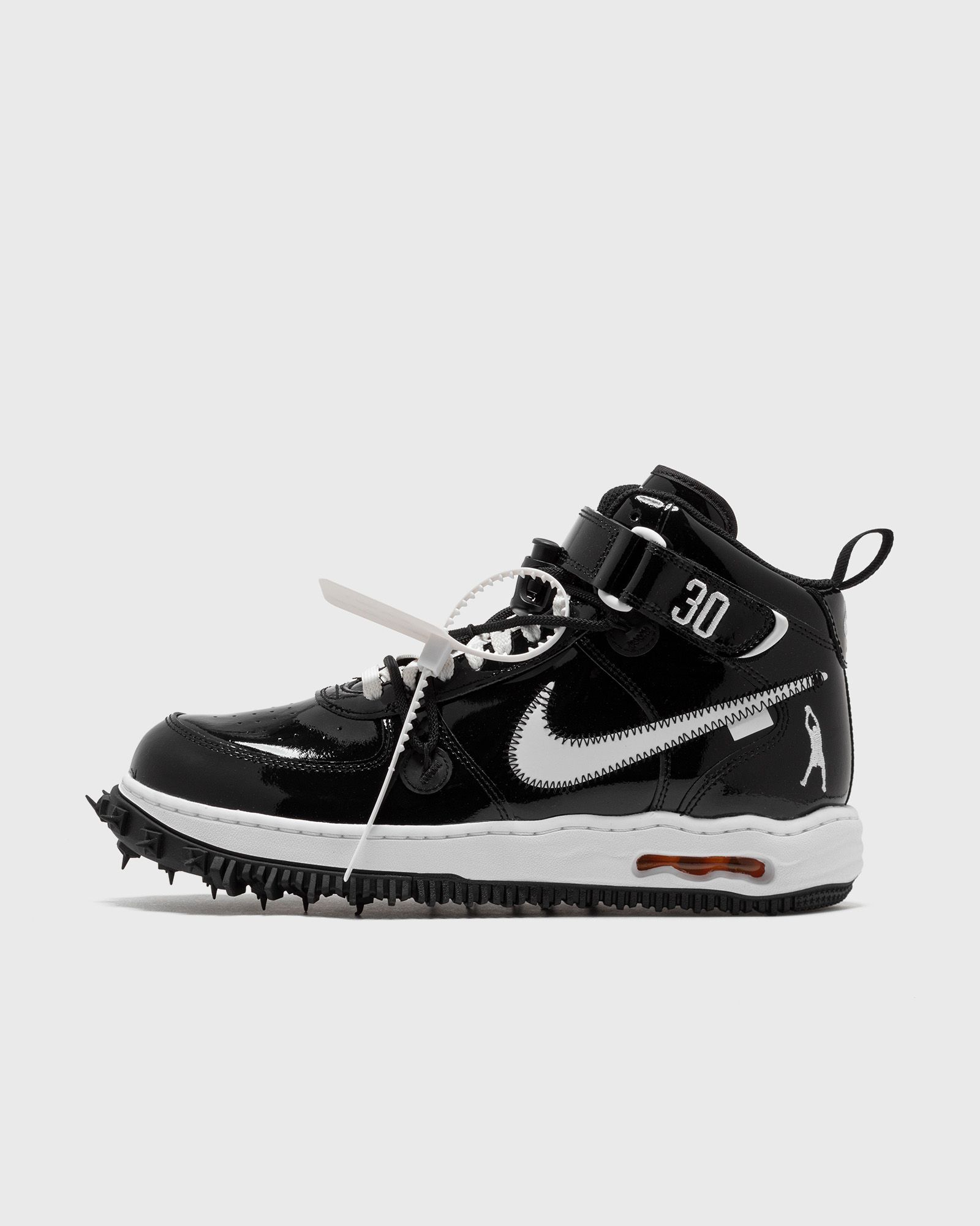 x OFF WHITE AIR FORCE 1 MID SP LTHR