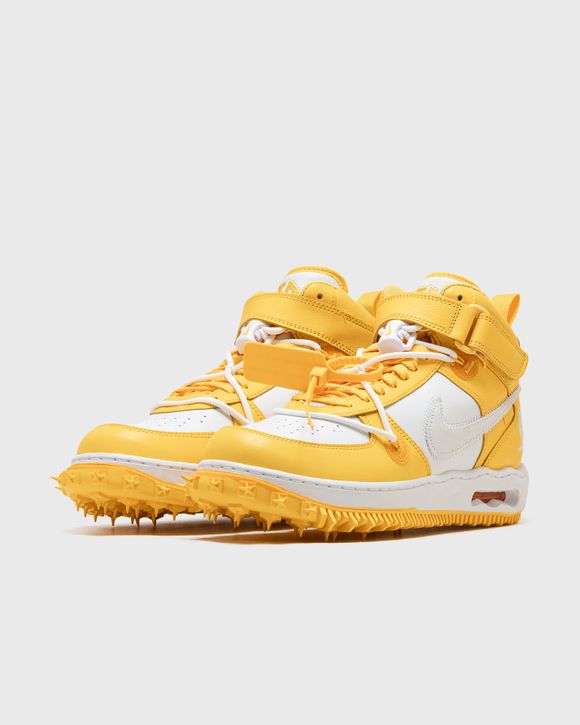 Nike AF1 Mid White and Varsity Maize c/o Off-White™️ in yellow | Off-White™  Official US