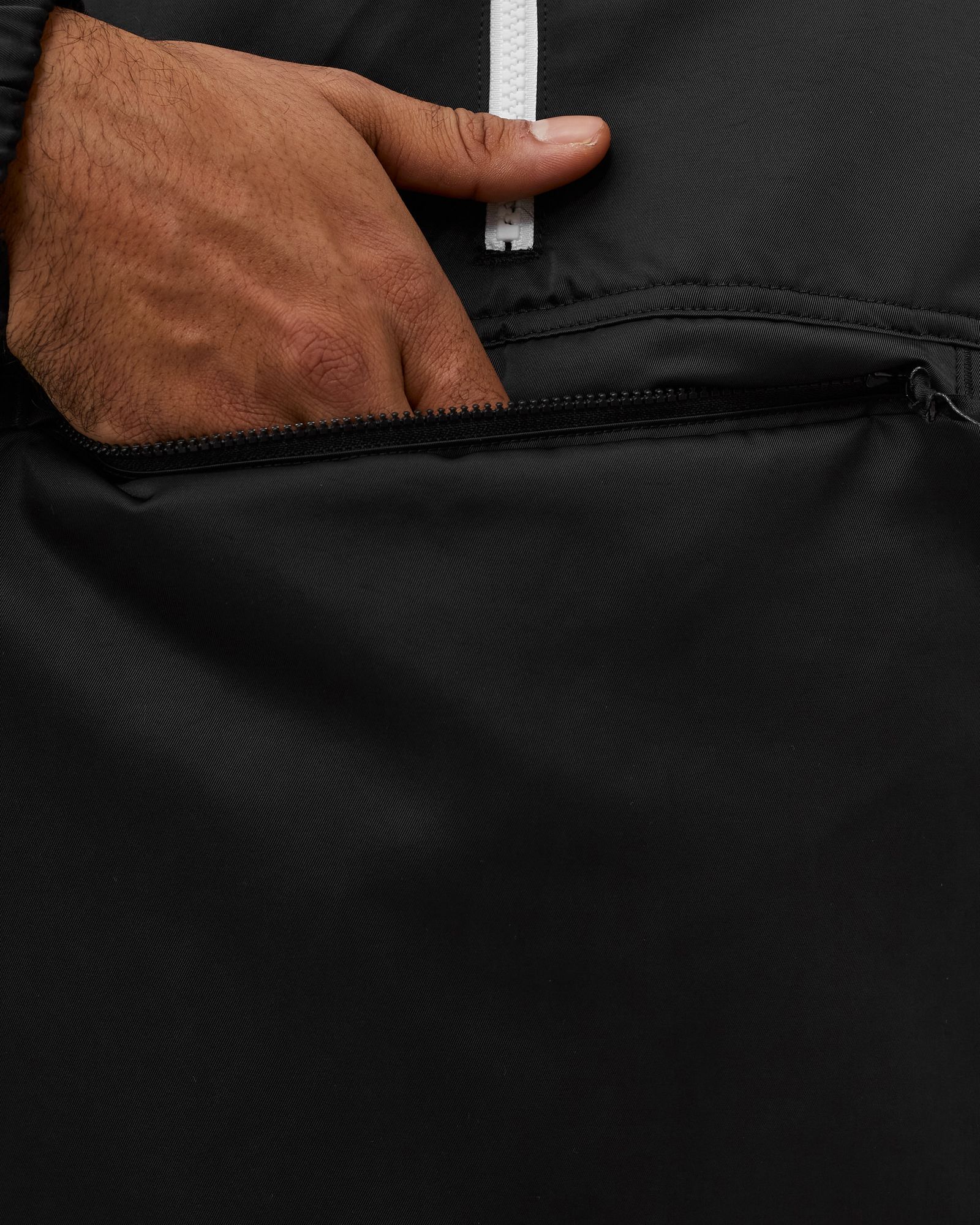 Solo Swoosh Satin Anorak Jacket