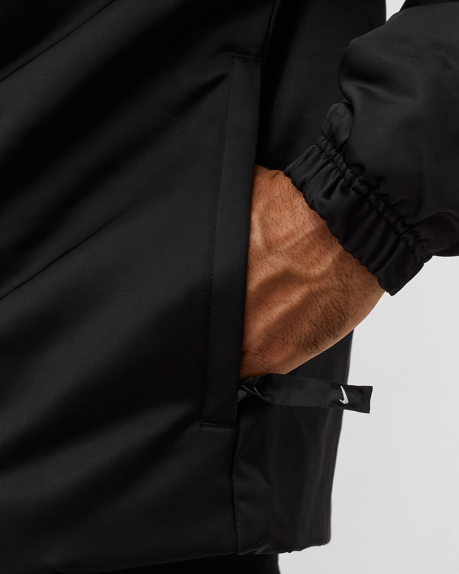 Solo Swoosh Satin Anorak Jacket