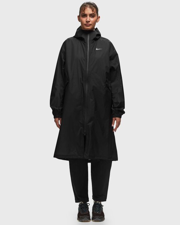 Nike best sale black raincoat