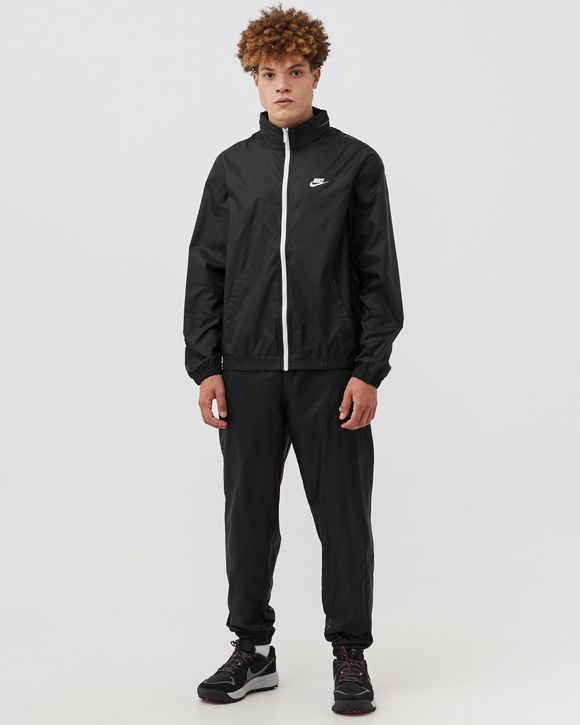Nike Lined Woven Track Suit Black - BLACK/WHITE