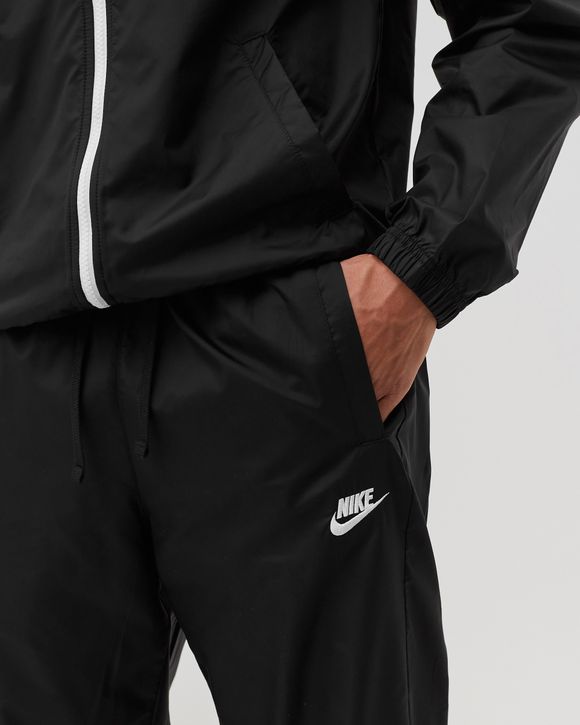 Black nike clearance warm up suit