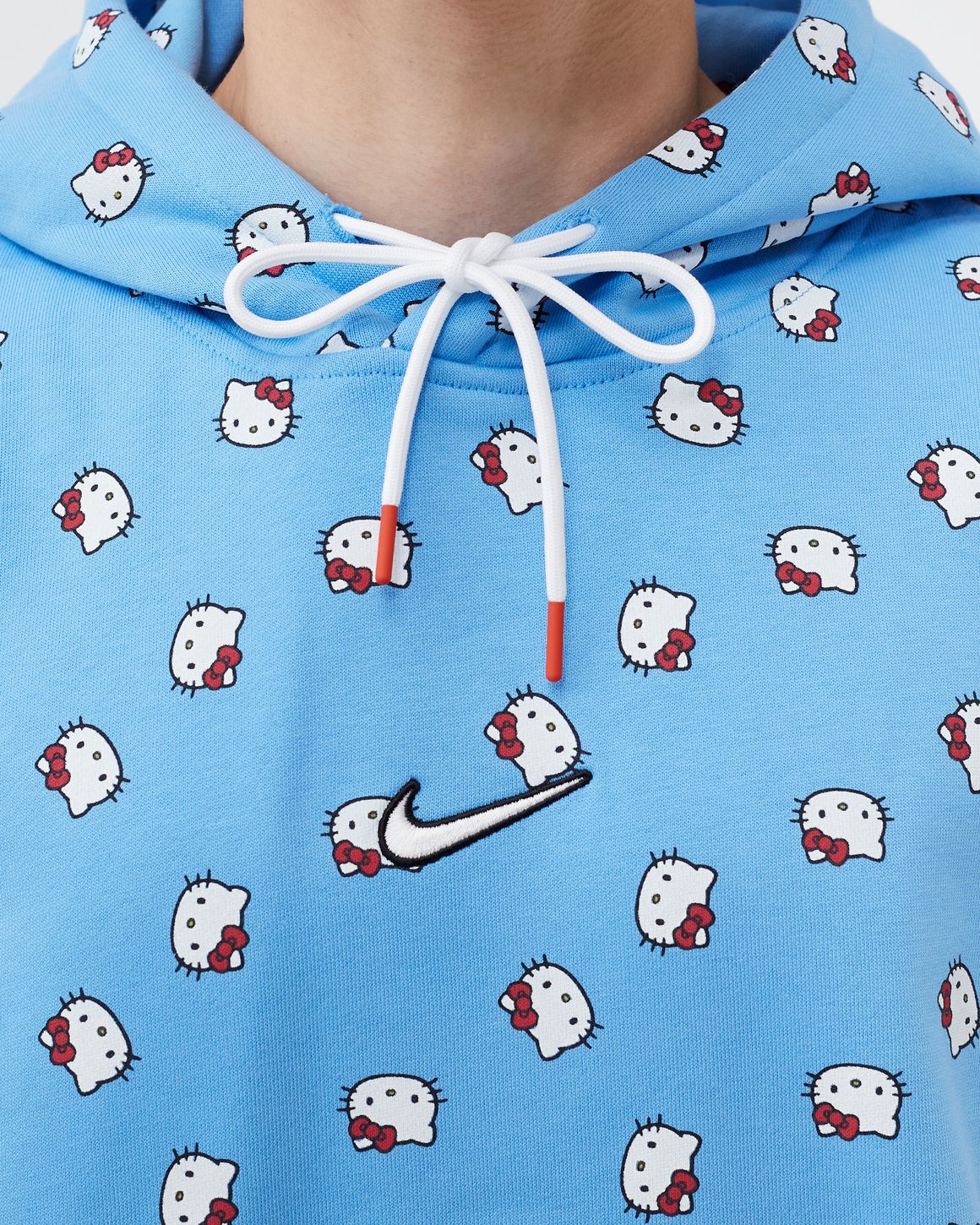 ★22SS 人気★Nike x Hello Kitty NRG Fleece Hoodie Blue★ Nike NIKE X HELLO KITTY NRG FLEECE HOODIE Blue | BSTN Store