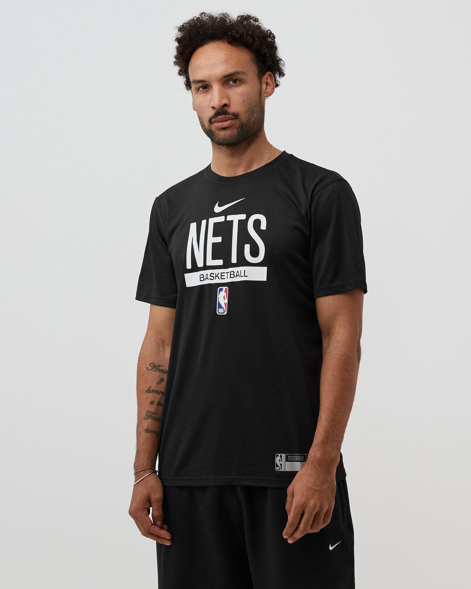 Brooklyn Nets Dri-FIT NBA Practice Graphic T-Shirt