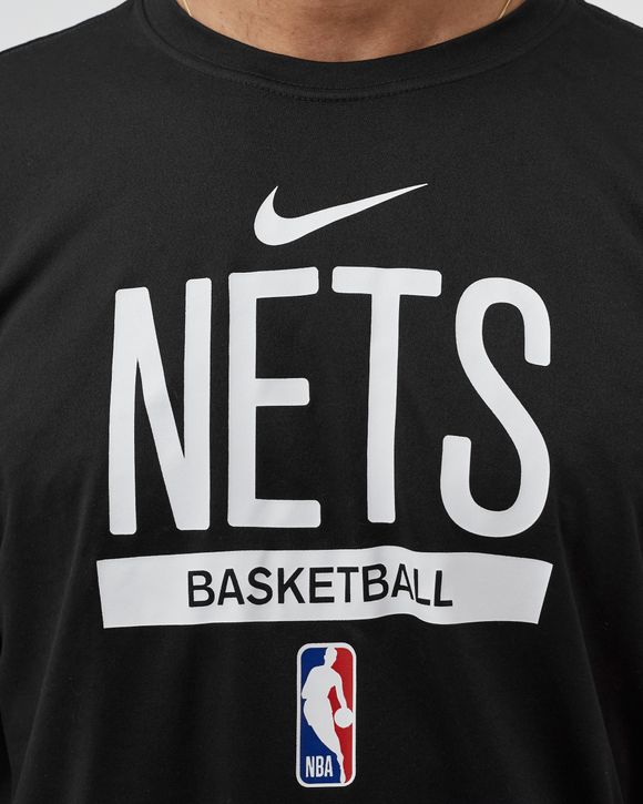 Nike Brooklyn Nets Dri-FIT NBA Practice Graphic T-Shirt Black