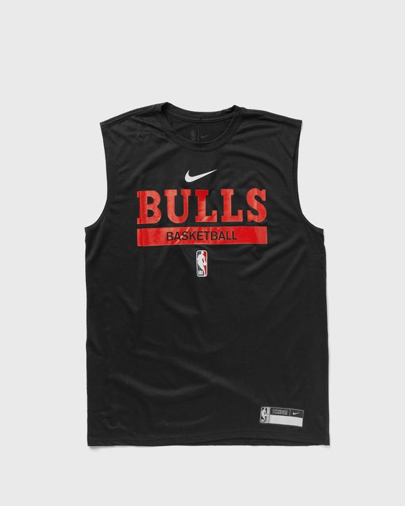 Nike Men's Chicago Bulls Grey Practice T-Shirt, Small, Gray