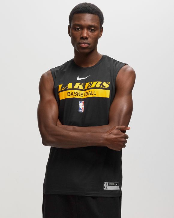 NIKE NBA LOS ANGELES LAKERS PRACTICE SLEEVELESS DRI-FIT MARŠKINĖLIAI