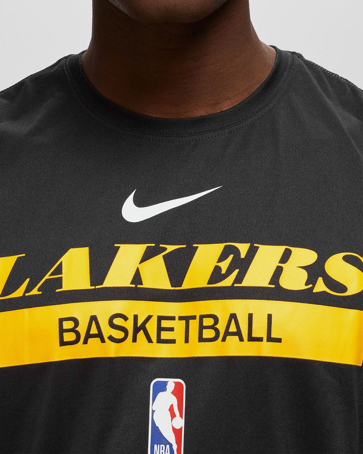 Nike Los Angeles Lakers Dri FIT NBA Practice Sleeveless T Shirt Black BSTN Store
