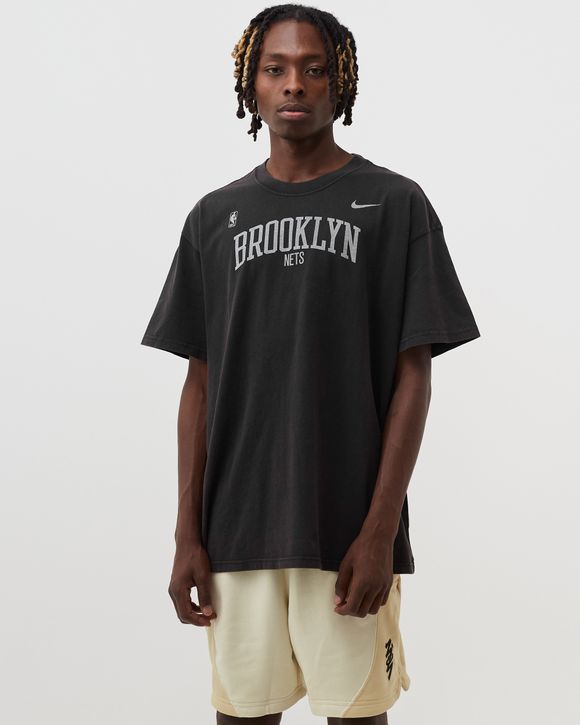 Nike Brooklyn Nets Courtside NBA T-Shirt Black - BLACK