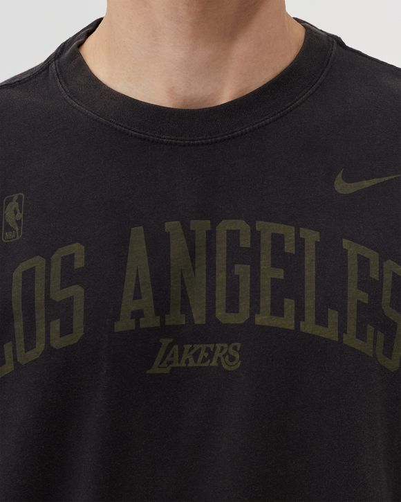 Nike Los Angeles Lakers Courtside NBA T-Shirt Black