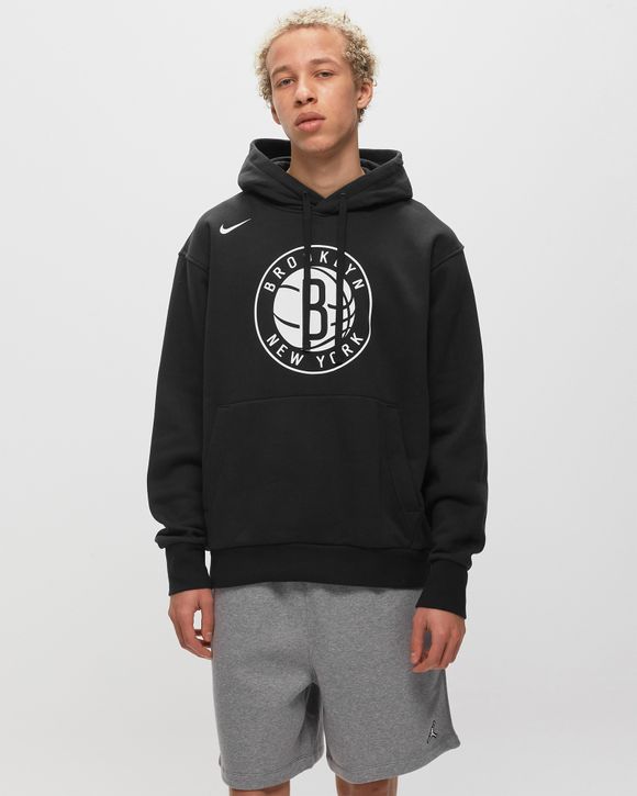 NIKE NBA TEAM 31 ESSENTIAL FLEECE PULLOVER HOODIE DARK GREY