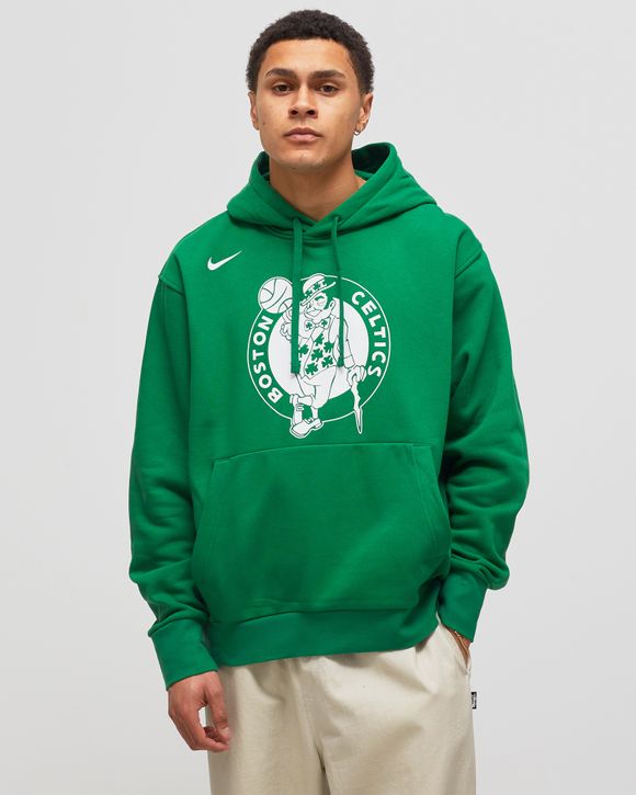 NIKE NBA BOSTON CELTICS CLUB LOGO FLEECE PULLOVER HOODIE CLOVER for £50.00