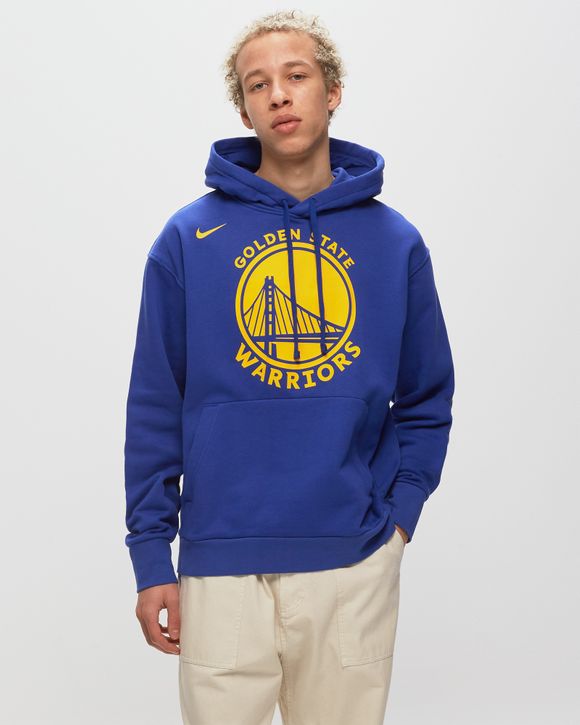 Nike Golden State Warriors Essential NBA Fleece Pullover Hoodie Blue BSTN Store