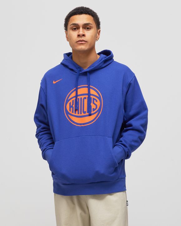 Nike New York Knicks Essential NBA Fleece Pullover Hoodie Blue