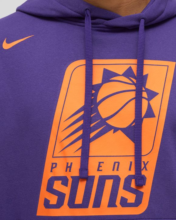 Nike Men's Purple Phoenix Suns 2021-2022 Spotlight on Court Performance Practice Pullover Hoodie - Purple
