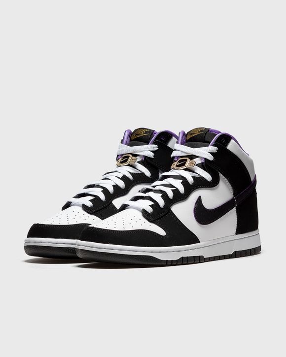 Nike DUNK HI RETRO PREMIUM EMB Black - BLACK/BLACK-WHITE-ACTION GRAPE