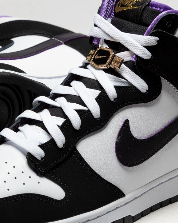 Nike DUNK HI RETRO PREMIUM EMB Black - BLACK/BLACK-WHITE-ACTION GRAPE