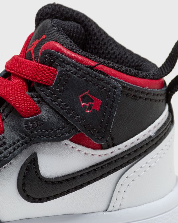 Jordan JORDAN 1 MID ALT (TD) Black/White - White/gym red-black