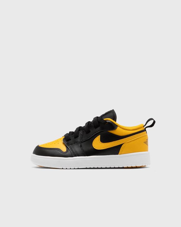 Jordan 1 best sale low black yellow