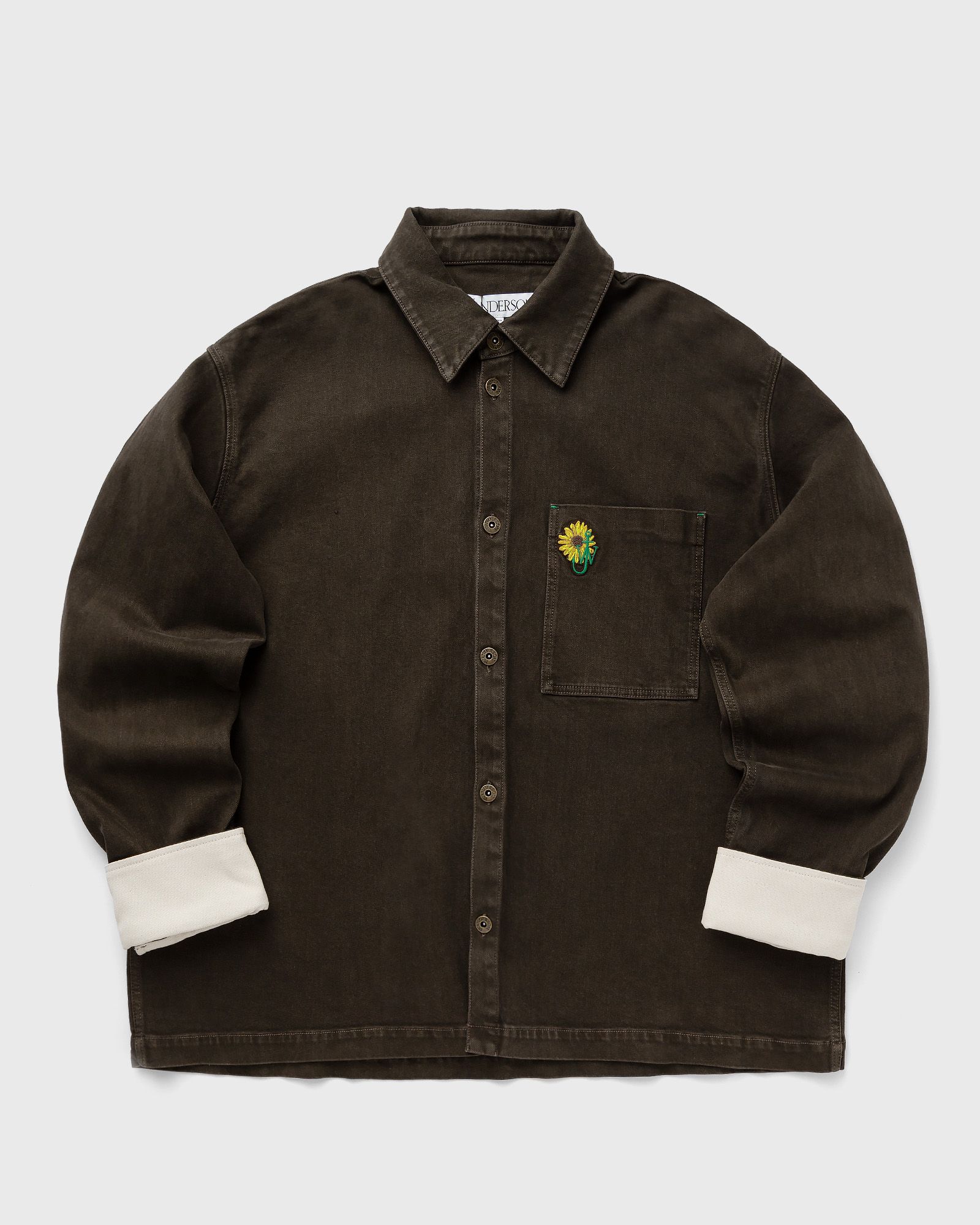 OVERSIZED CONTRAST CUFF SHIRT