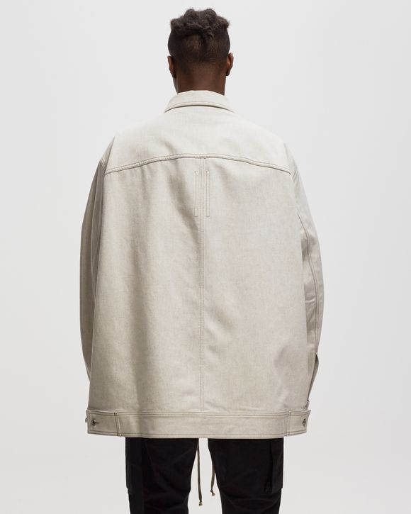 Rick Owens Drkshdw JUMBO WORKER DENIM JACKET Beige | BSTN Store