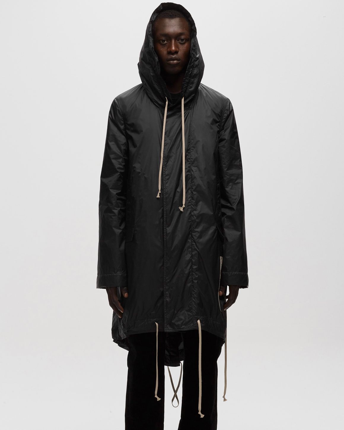 Rick Owens Drkshdw FISHTAIL PARKA Black | BSTN Store