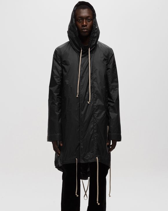 Rick Owens Drkshdw FISHTAIL PARKA Black - BLACK