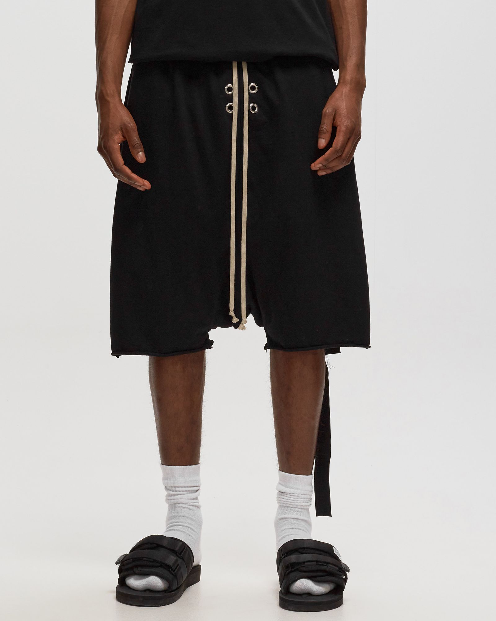 Drkshdw GIMP DRAWSTRING PODS SHORTS