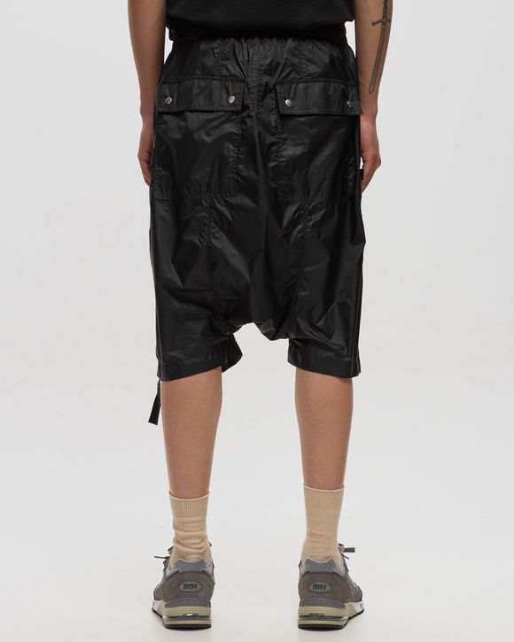 RICK OWENS BAUHAUS POD SHORT BLACK 48