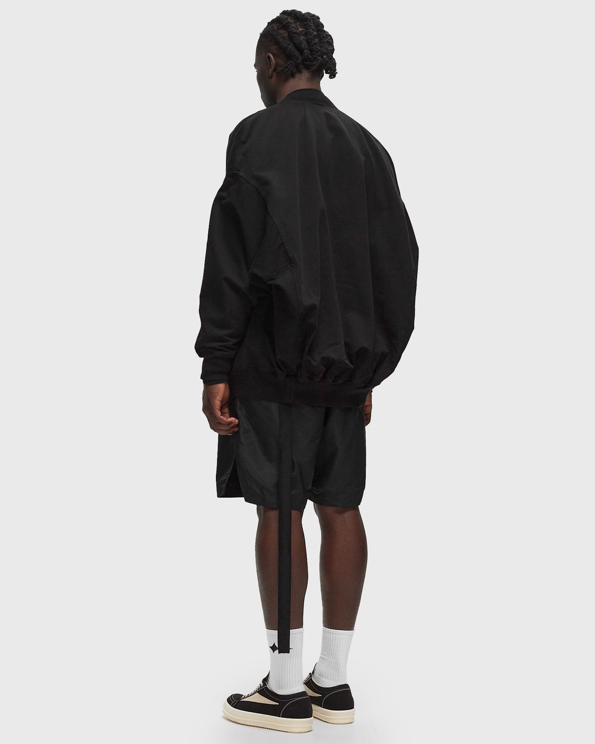 Rick Owens DRKSHDW Sphinx Jumbo Flight Bomber Jacket | Black